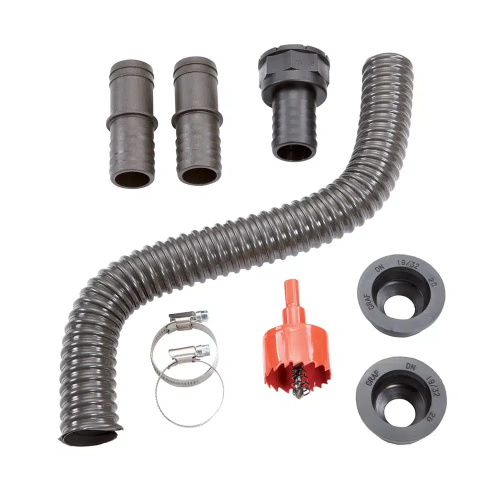 Garantia Flex-Comfort Connection Set 1 1/4″, Grey
